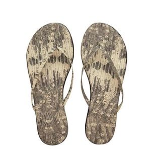 Tkees snake skin sandal
